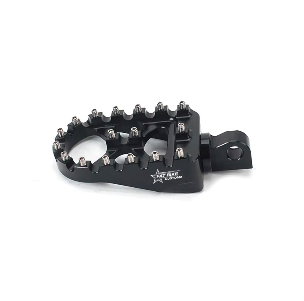 CNC Chrome Fat Bike Customz Pegs