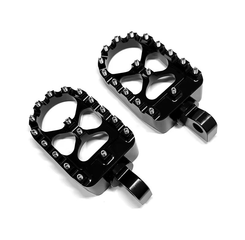 CNC Chrome Fat Bike Customz Pegs