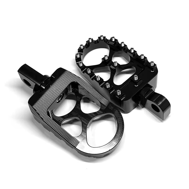 CNC Chrome Fat Bike Customz Pegs