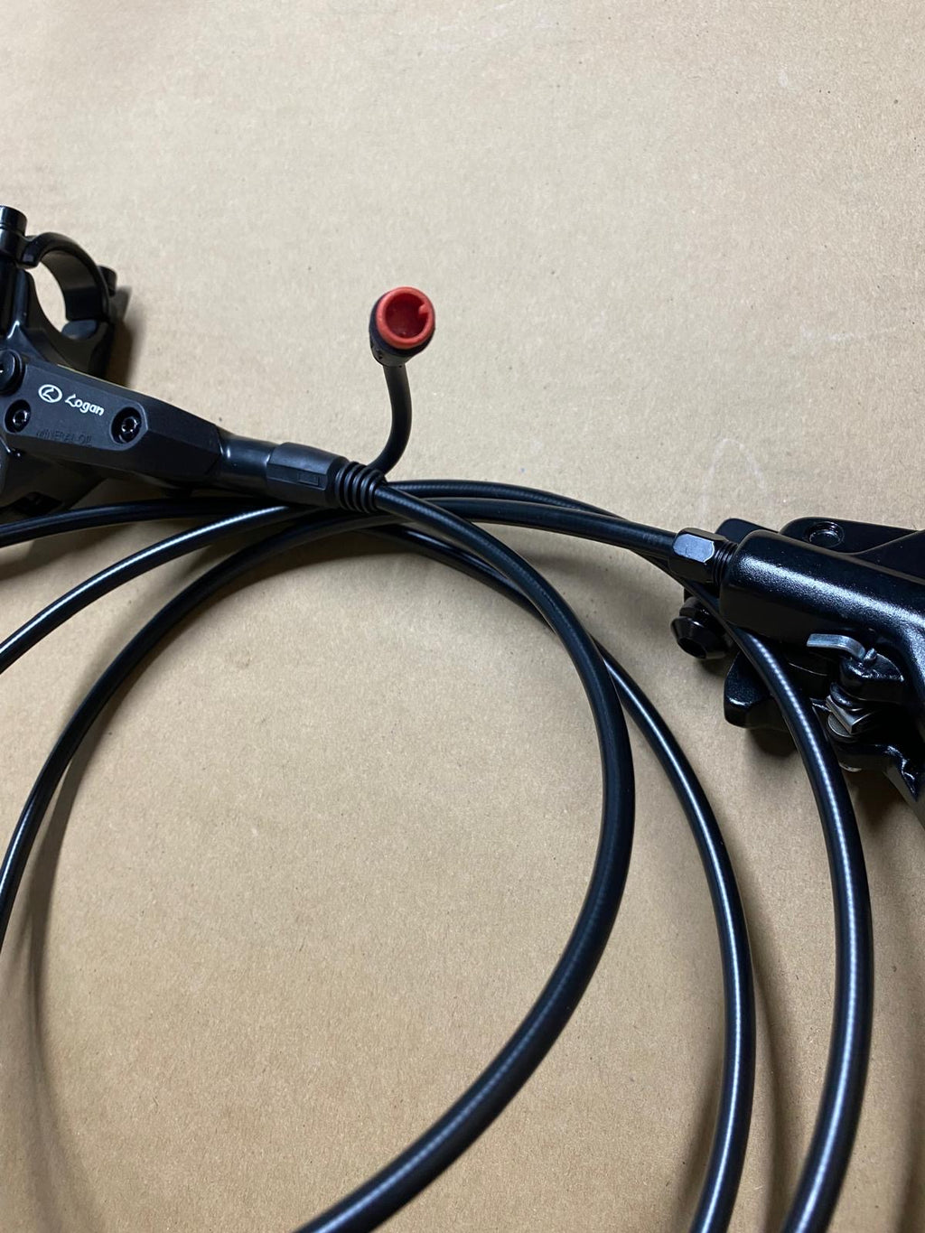 Logan Dual Piston Hydraulic Rear Brake Right Lever