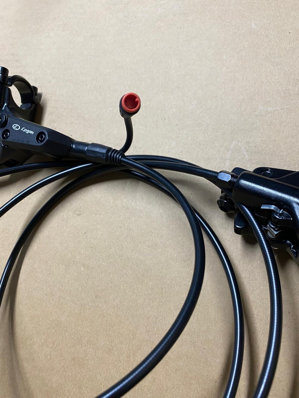 Logan Dual Piston Hydraulic Rear Brake Right Lever