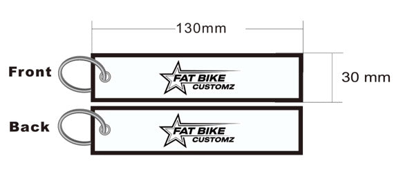 Fat Bike Customz Keychain