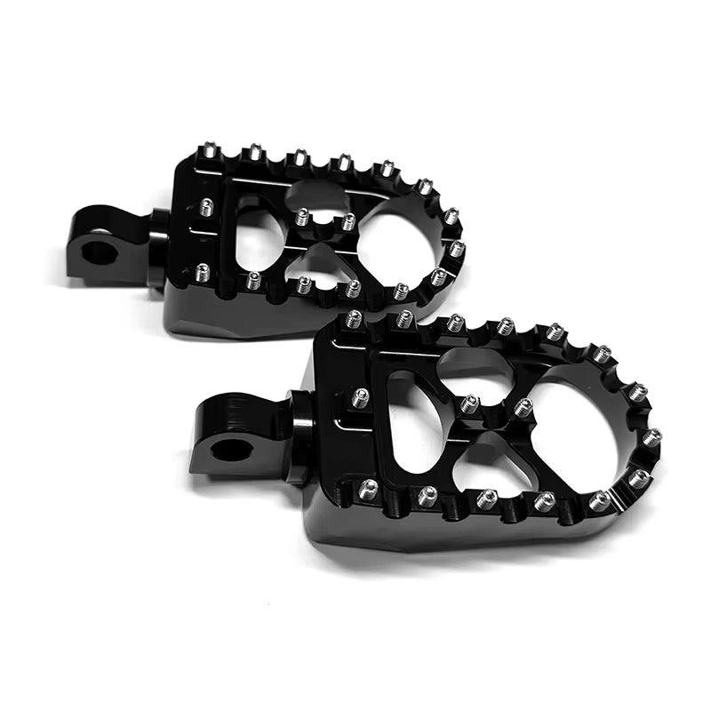 CNC Chrome Fat Bike Customz Pegs