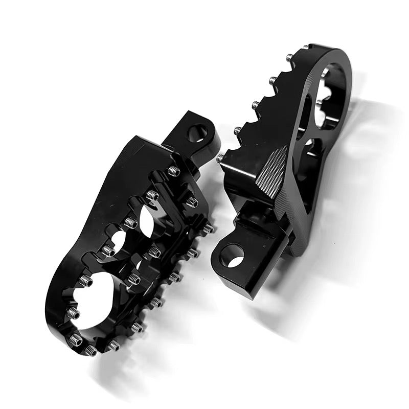 CNC Chrome Fat Bike Customz Pegs