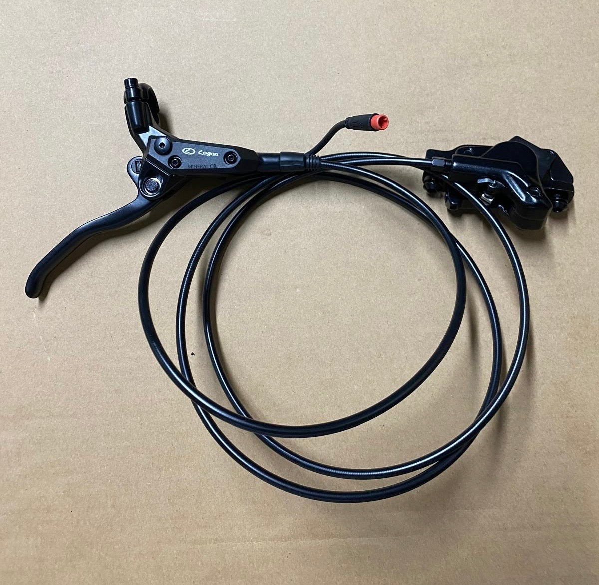Logan Dual Piston Hydraulic Rear Brake Right Lever