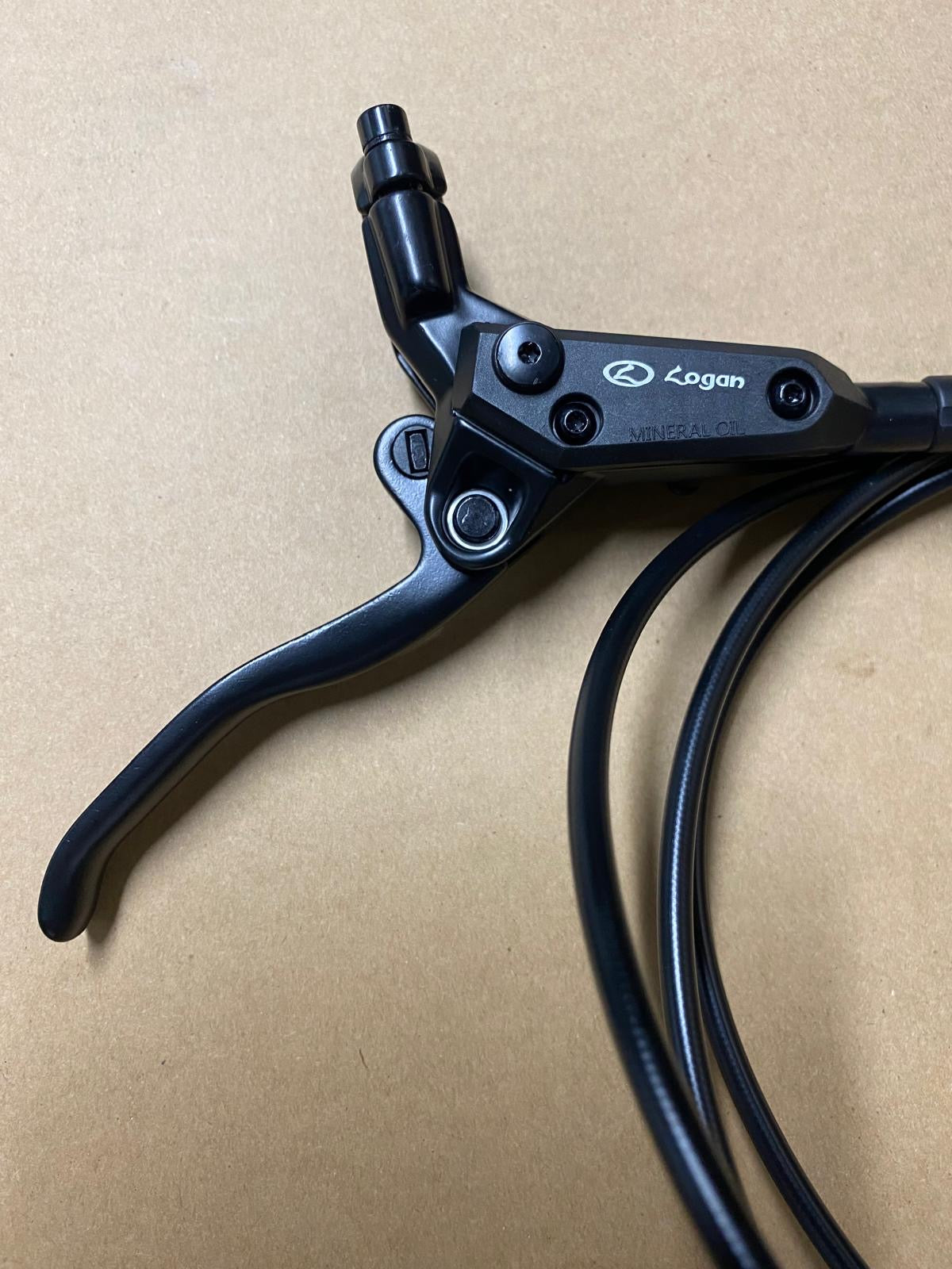 Logan Dual Piston Hydraulic Rear Brake Right Lever