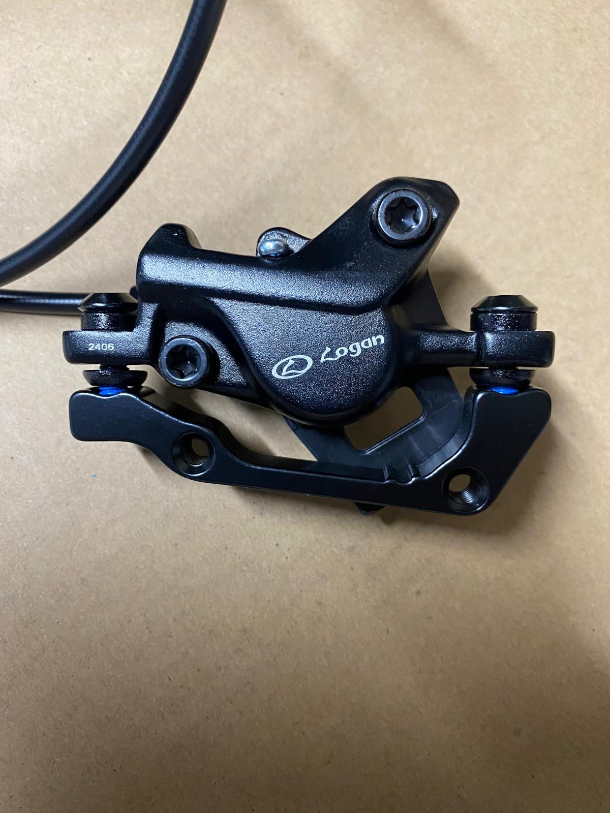 Logan Dual Piston Hydraulic Rear Brake Right Lever
