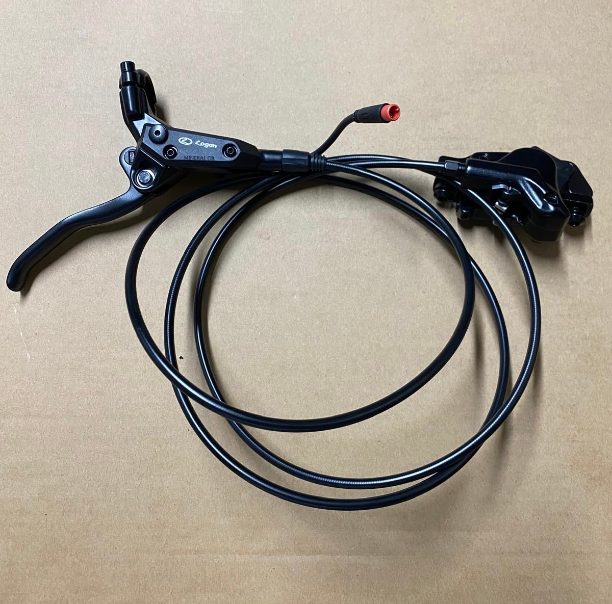 Logan Dual Piston Hydraulic Rear Brake Right Lever